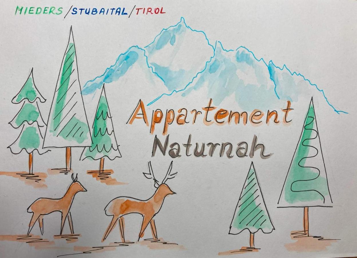 Appartement Naturnah Mieders Eksteriør billede